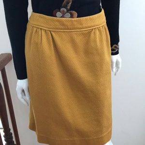 Golden weave skirt
